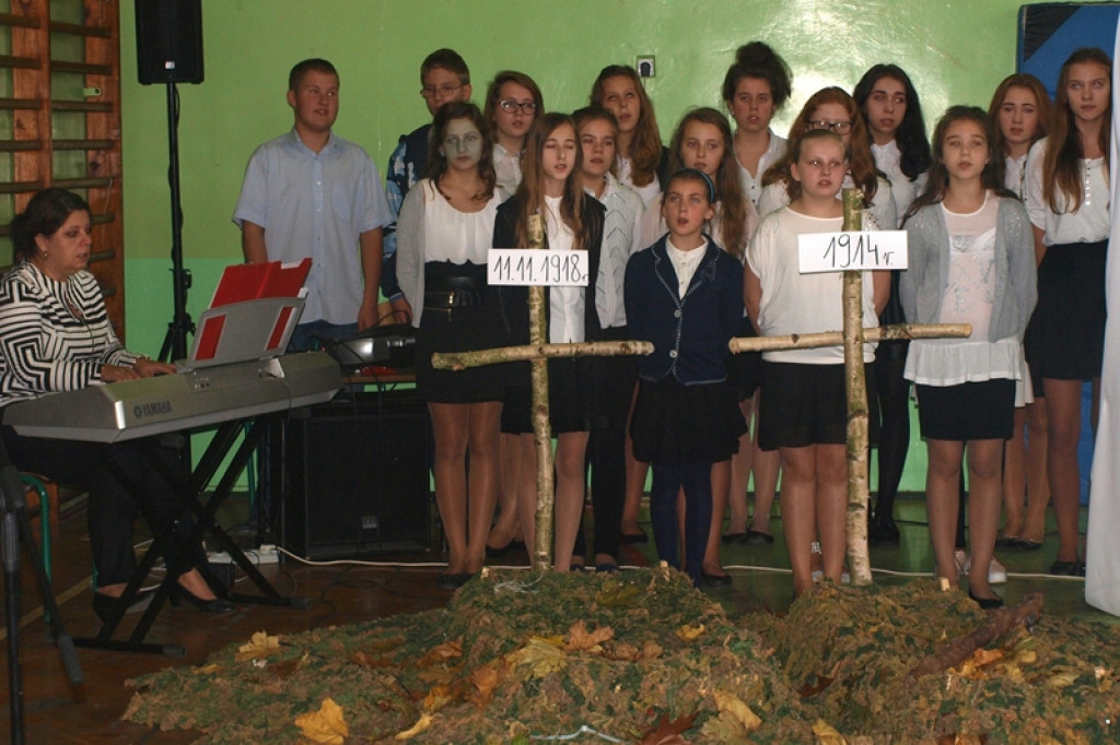 Niecodzienna lekcja historii i patriotyzmu w PZPS w Olszance