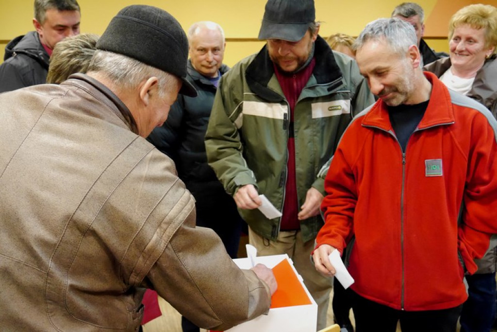WYBORY SOŁTYSÓW  W GMINIE  LUBSZA