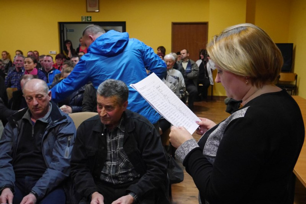 WYBORY SOŁTYSÓW  W GMINIE  LUBSZA