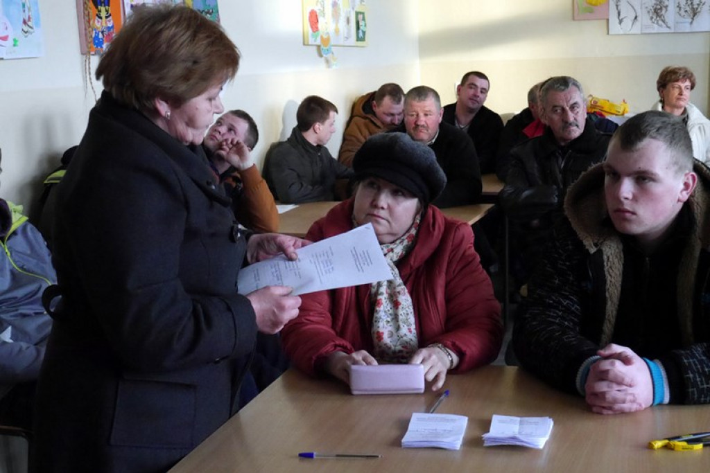 WYBORY SOŁTYSÓW  W GMINIE  LUBSZA