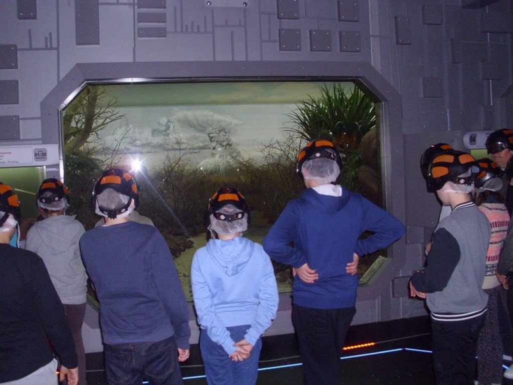 Fascynująca podróż  temponautów z PSP w Olszance, czyli wizyta w Krasiejowie