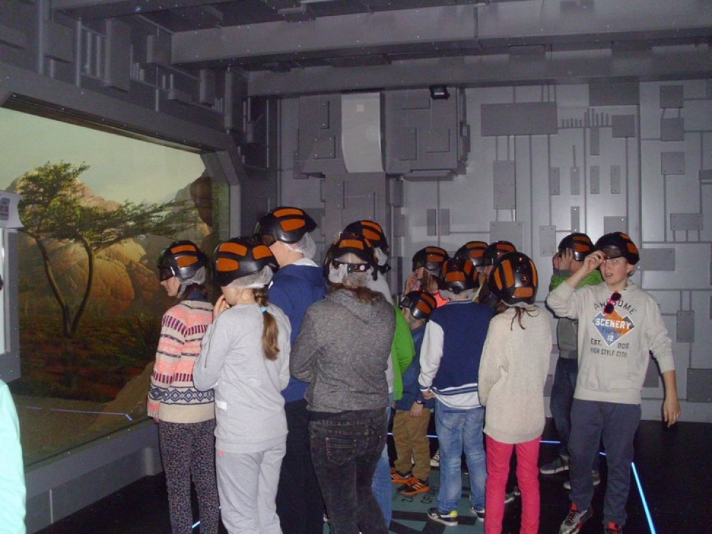 Fascynująca podróż  temponautów z PSP w Olszance, czyli wizyta w Krasiejowie