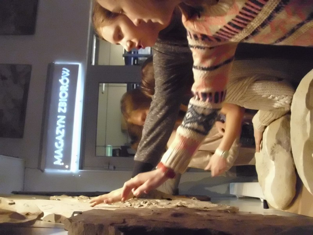 Fascynująca podróż  temponautów z PSP w Olszance, czyli wizyta w Krasiejowie