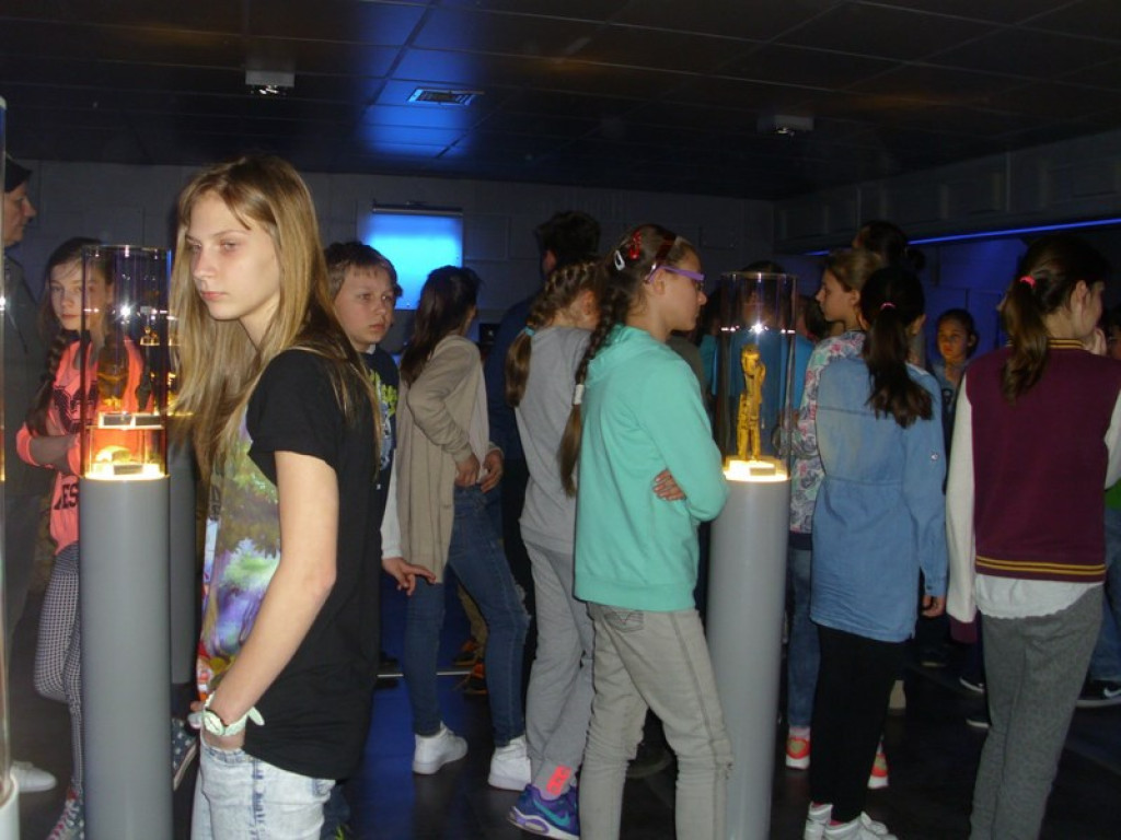 Fascynująca podróż  temponautów z PSP w Olszance, czyli wizyta w Krasiejowie