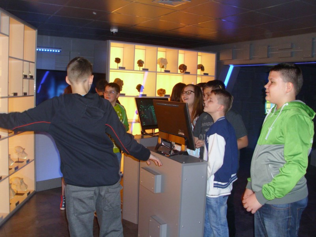 Fascynująca podróż  temponautów z PSP w Olszance, czyli wizyta w Krasiejowie