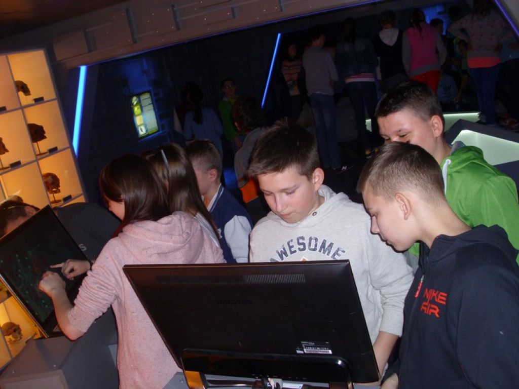 Fascynująca podróż  temponautów z PSP w Olszance, czyli wizyta w Krasiejowie