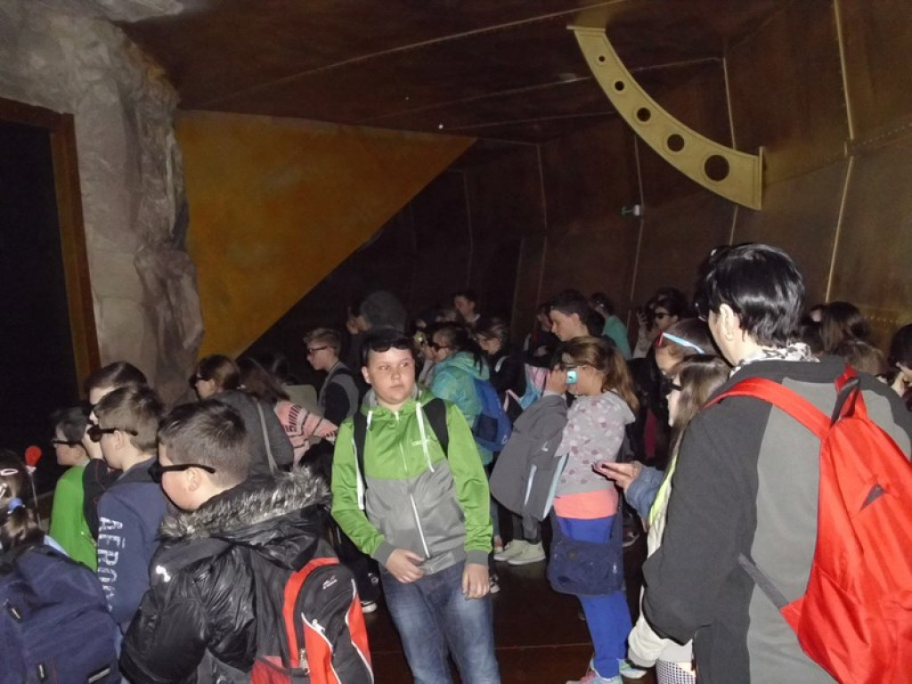 Fascynująca podróż  temponautów z PSP w Olszance, czyli wizyta w Krasiejowie