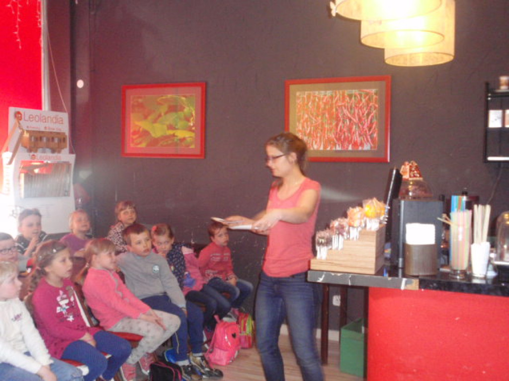 Dzieci z Przedszkola Publicznego nr 1 w Czekoladziarni