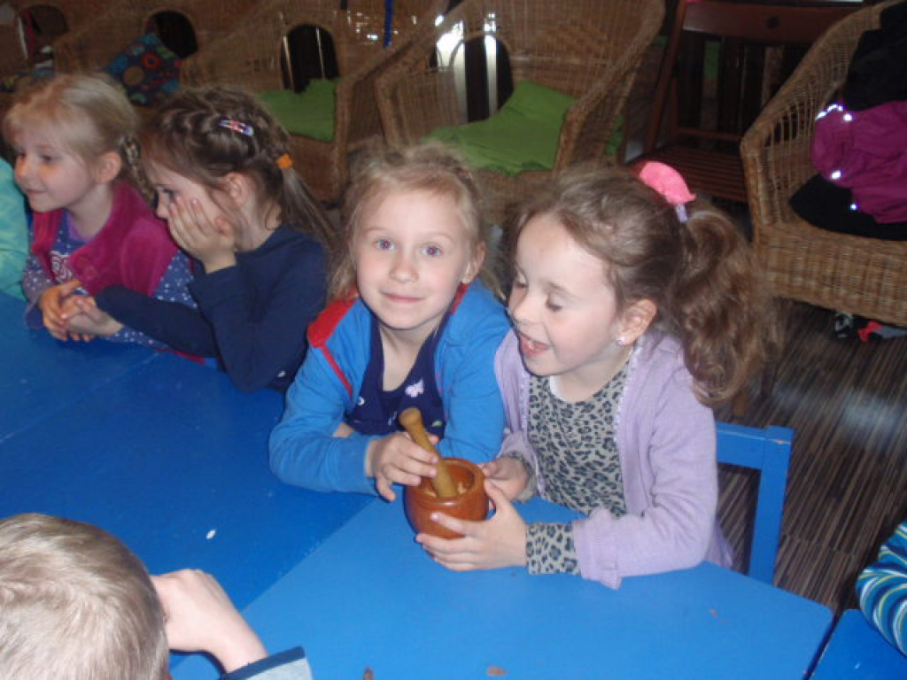 Dzieci z Przedszkola Publicznego nr 1 w Czekoladziarni