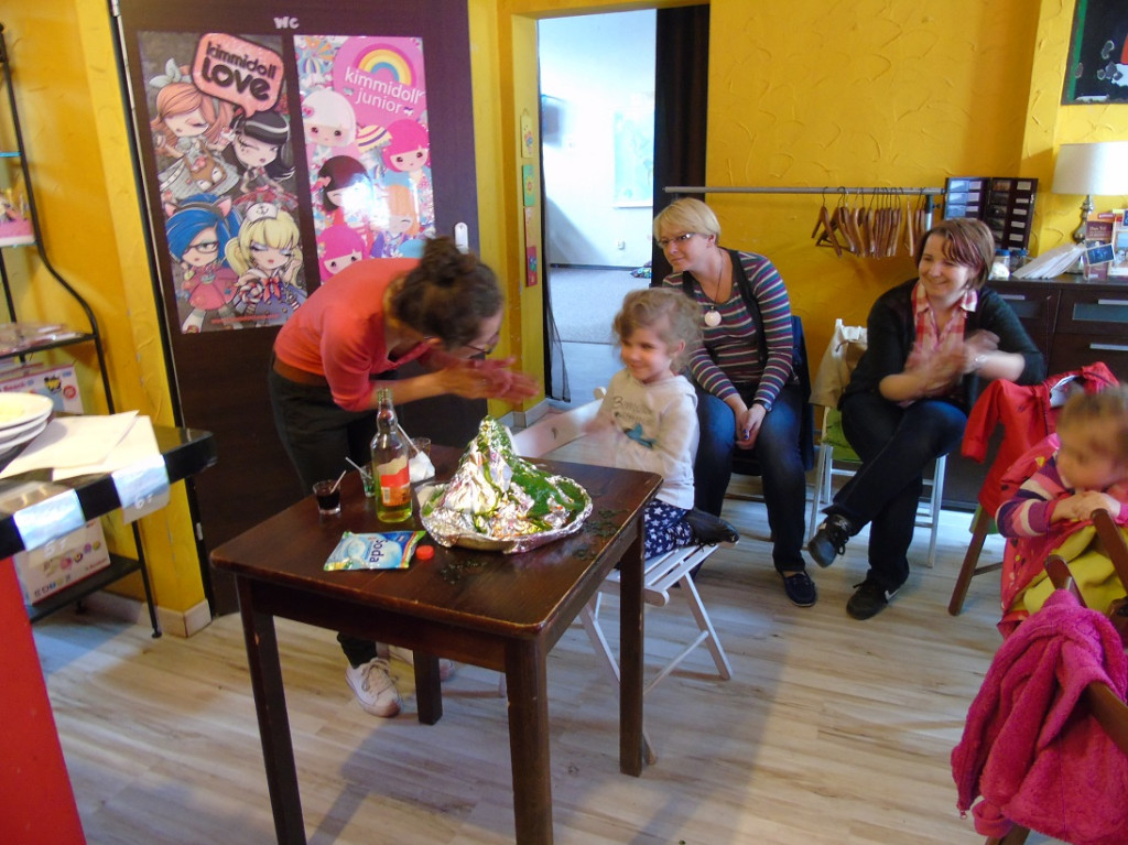 Dzieci z Przedszkola Publicznego nr 1 w Czekoladziarni