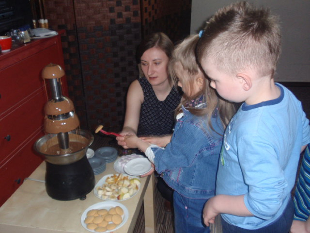 Dzieci z Przedszkola Publicznego nr 1 w Czekoladziarni