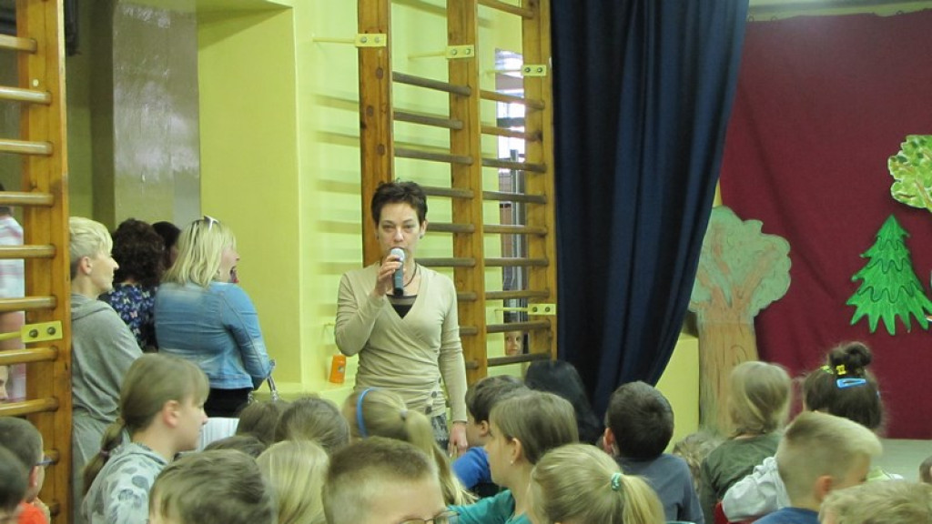 Aktorskie popisy w Zespole Szkół nr 2 w Brzegu