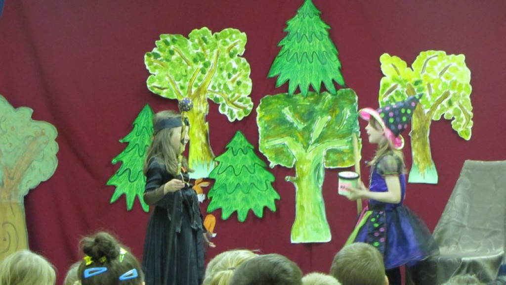 Aktorskie popisy w Zespole Szkół nr 2 w Brzegu