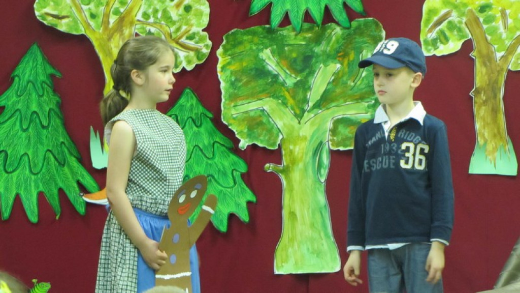 Aktorskie popisy w Zespole Szkół nr 2 w Brzegu