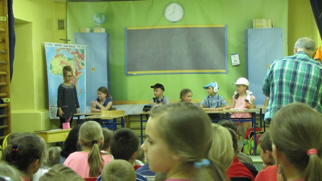 Aktorskie popisy w Zespole Szkół nr 2 w Brzegu