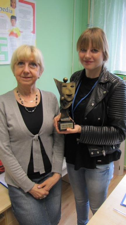 Aktorskie popisy w Zespole Szkół nr 2 w Brzegu