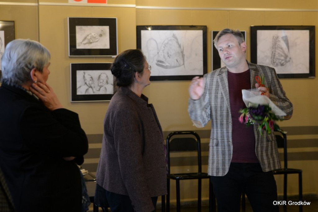 Wernisaż wystawy Adama Michalika