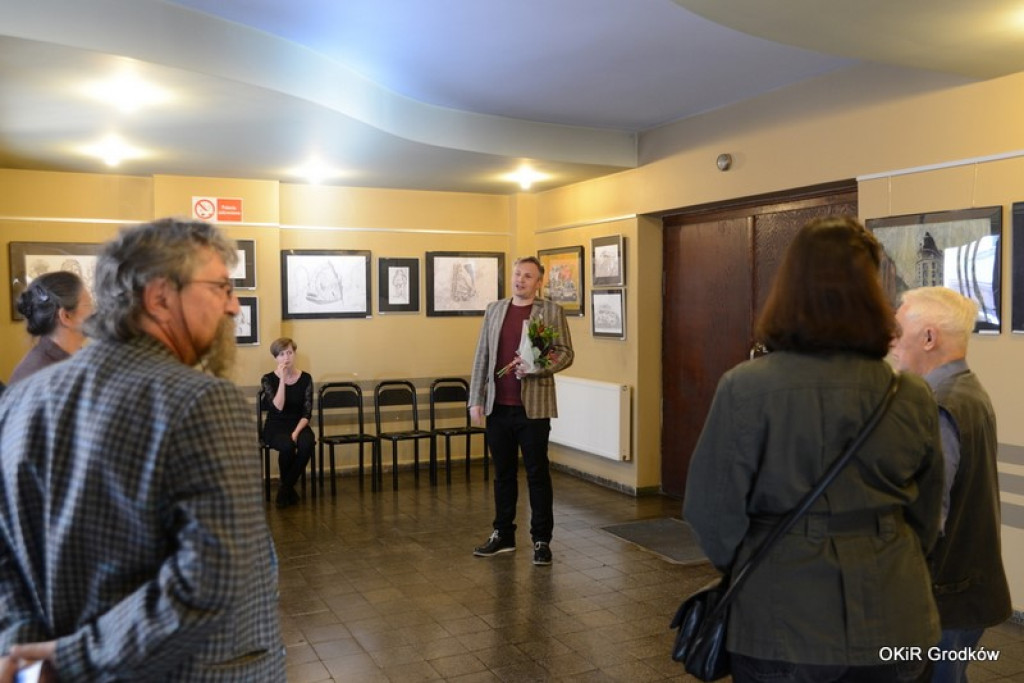 Wernisaż wystawy Adama Michalika