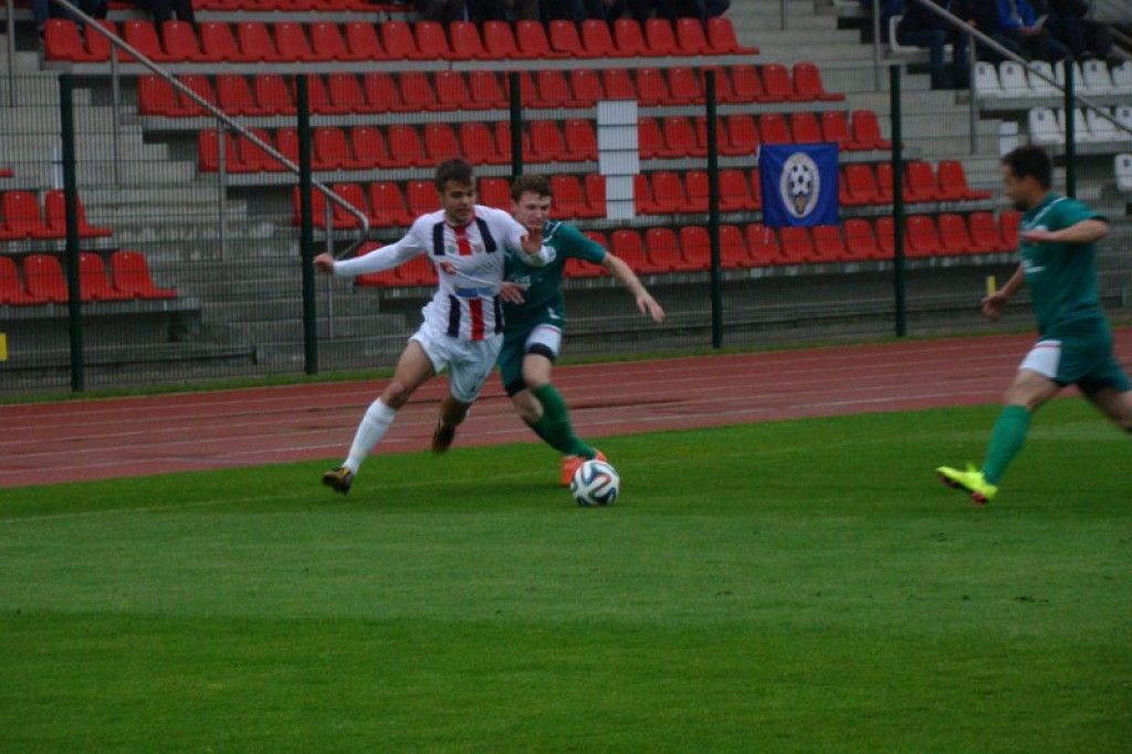 Finał Pucharu Polski w Brzegu - do przerwy 0:0