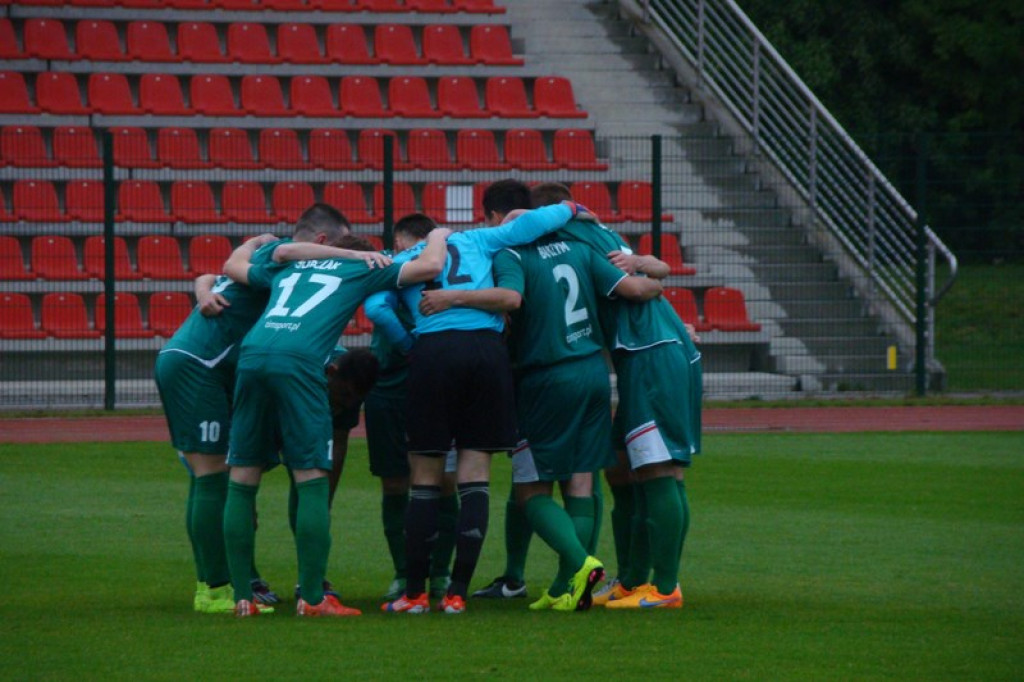 Finał Pucharu Polski w Brzegu - do przerwy 0:0