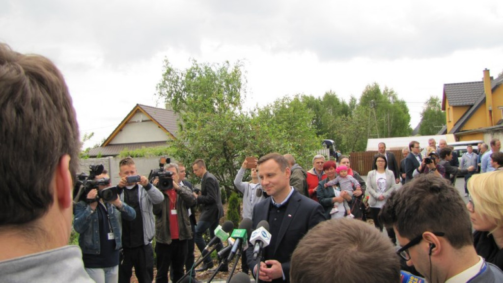 Andrzej Duda po raz kolejny odwiedził Powiat Brzeski