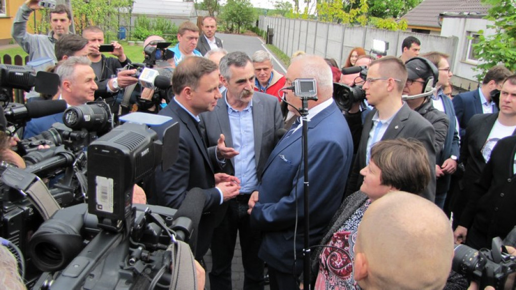 Andrzej Duda po raz kolejny odwiedził Powiat Brzeski