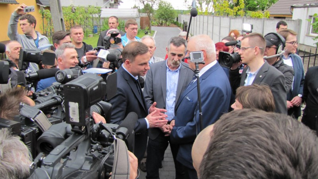 Andrzej Duda po raz kolejny odwiedził Powiat Brzeski