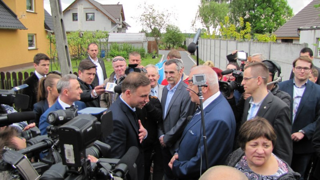 Andrzej Duda po raz kolejny odwiedził Powiat Brzeski
