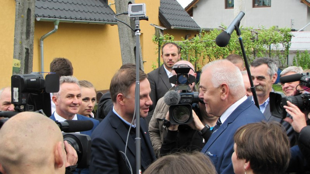 Andrzej Duda po raz kolejny odwiedził Powiat Brzeski