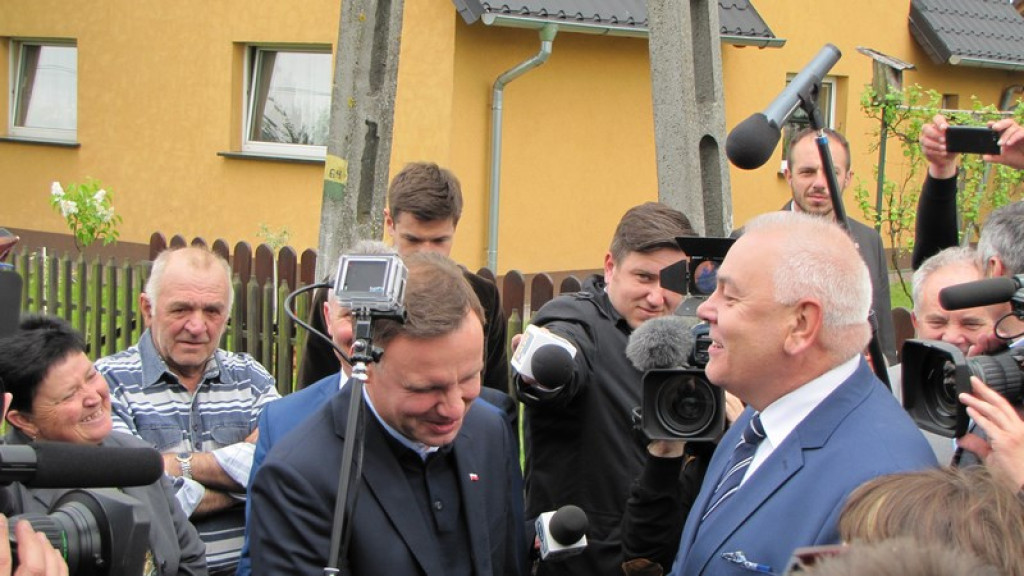 Andrzej Duda po raz kolejny odwiedził Powiat Brzeski