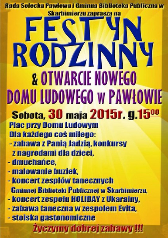 Dzień Dziecka, festyny, parada czyli weekendowy rozkład jazdy