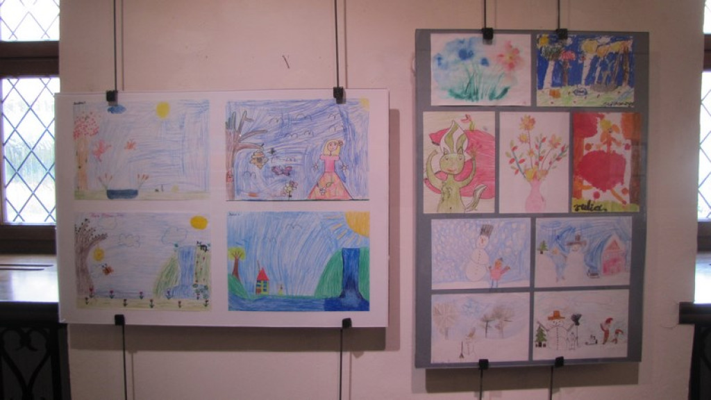 Wernisaż wystawy młodych plastyków BCK