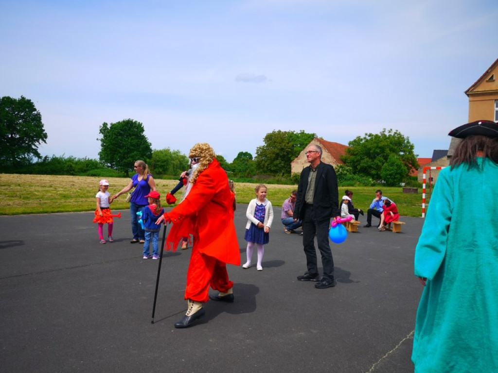 Dzień Dziecka w Gminie Lubsza. Pirackie zabawy w Michałowicach, Mąkoszycach i Czepielowicach.