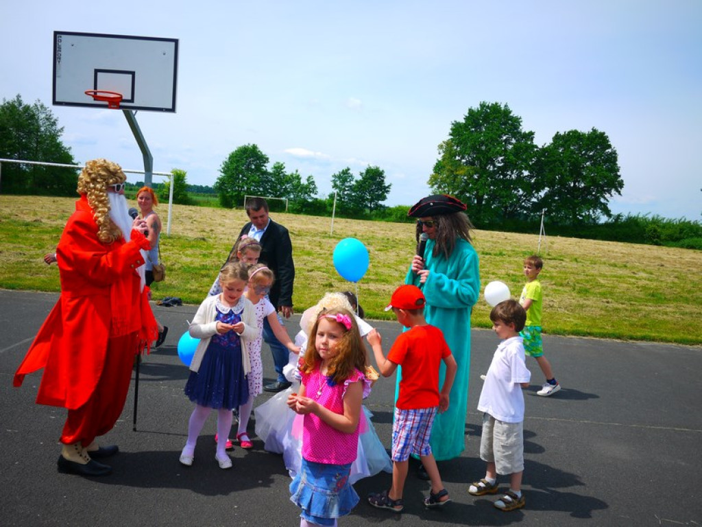 Dzień Dziecka w Gminie Lubsza. Pirackie zabawy w Michałowicach, Mąkoszycach i Czepielowicach.