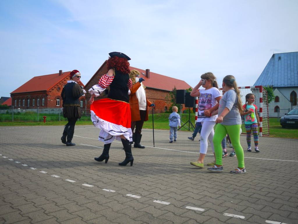 Dzień Dziecka w Gminie Lubsza. Pirackie zabawy w Michałowicach, Mąkoszycach i Czepielowicach.