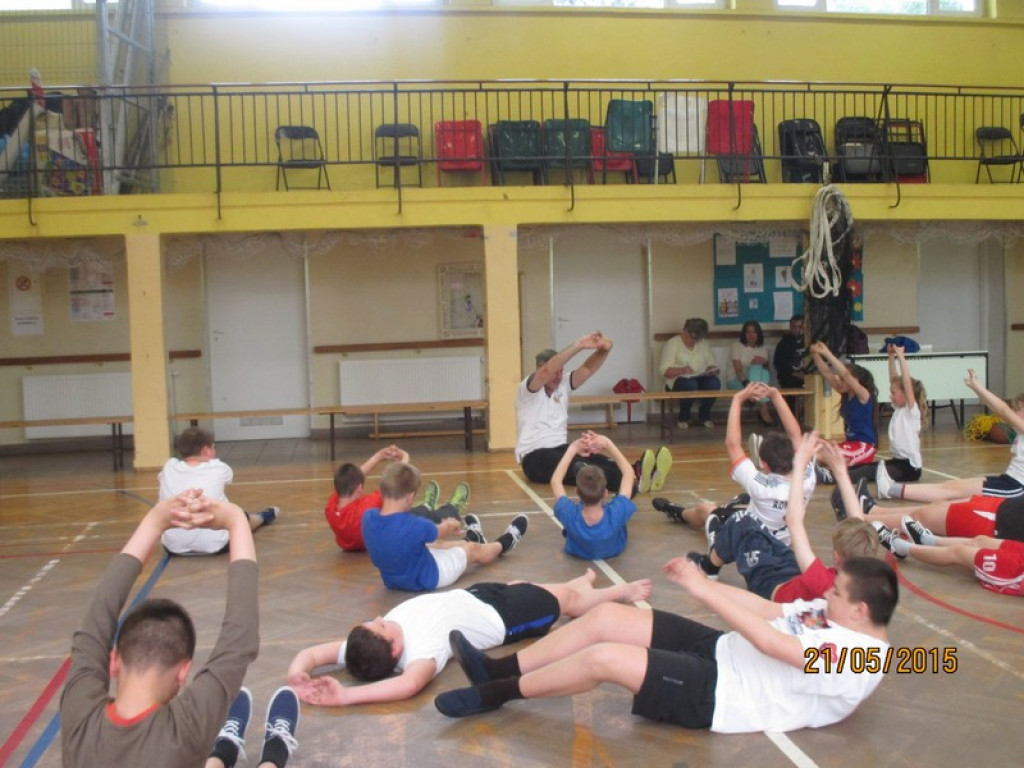 Lekcja WF-u z Maciejem Zielińskim