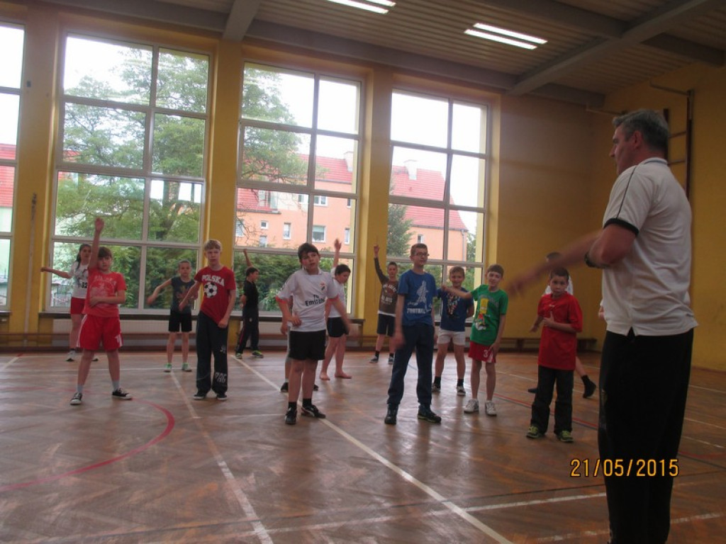 Lekcja WF-u z Maciejem Zielińskim