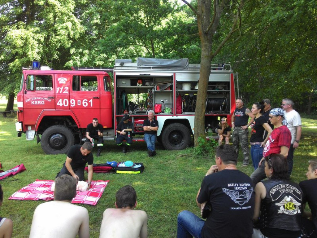 Motocykle zajechały do Zagrody nad Murawcem w Kościerzycach