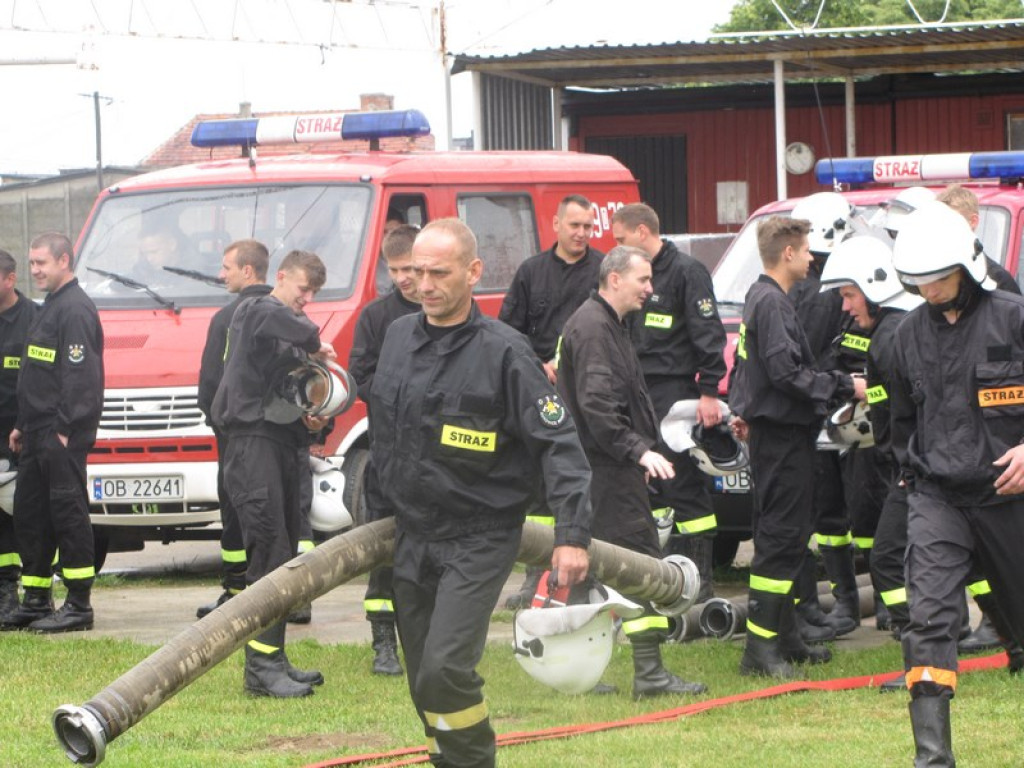 Zawody strażackie w Łukowicach Brzeskich [fotorelacja]