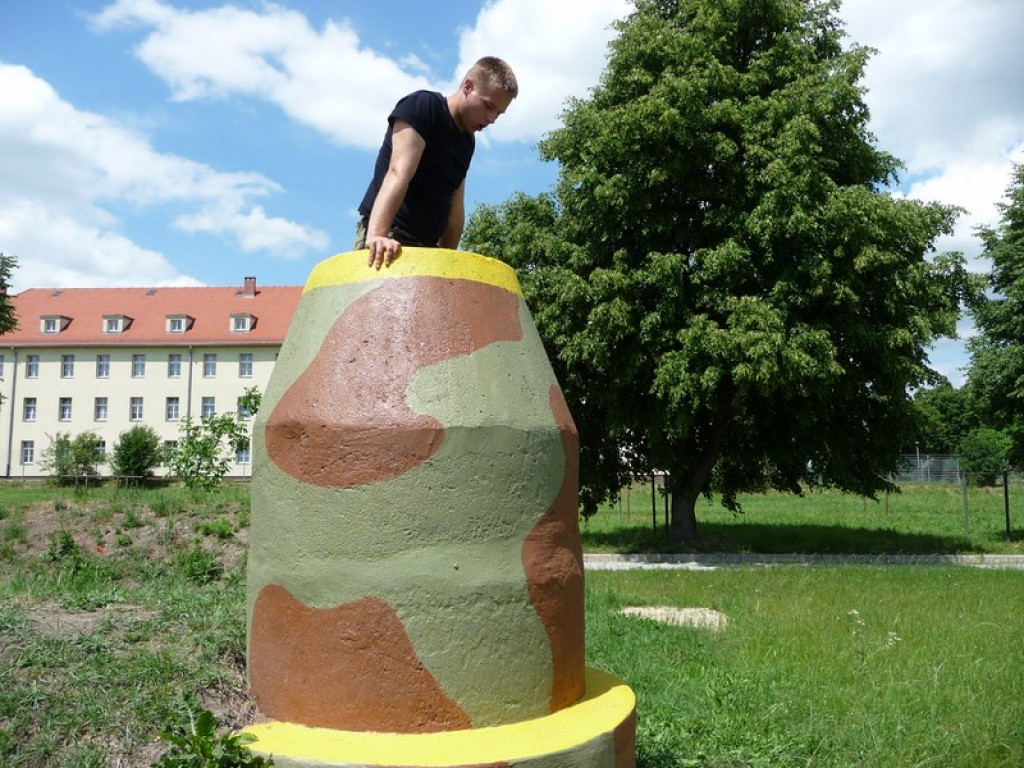 Młodzież II LO w Brzegu na obozie 