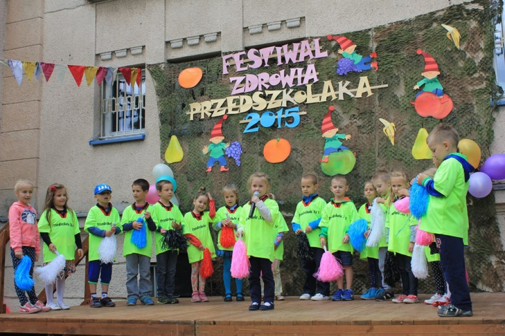 FESTIWAL ZDROWIA W PRZEDSZKOLU PUBLICZNYM NR 1