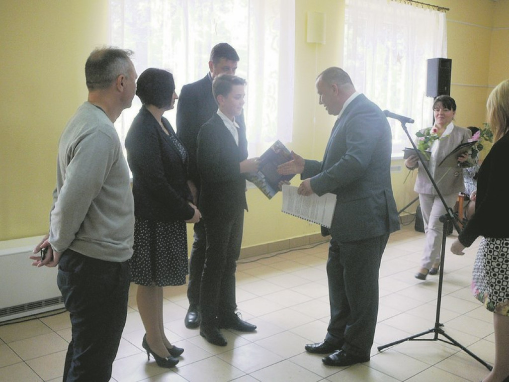 Najlepsi uczniowie i sportowcy w roku 2015 w Gminie Lubsza