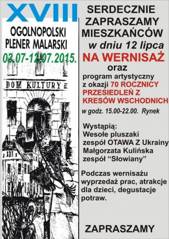 Weekendowy Informator Imprezowy 10-12.07.2015