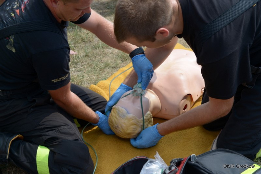 Ćwiczenia na basenie kąpielowym w Grodkowie