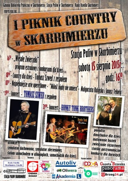 Weekendowy Informator Imprezowy 14-16.08.2015