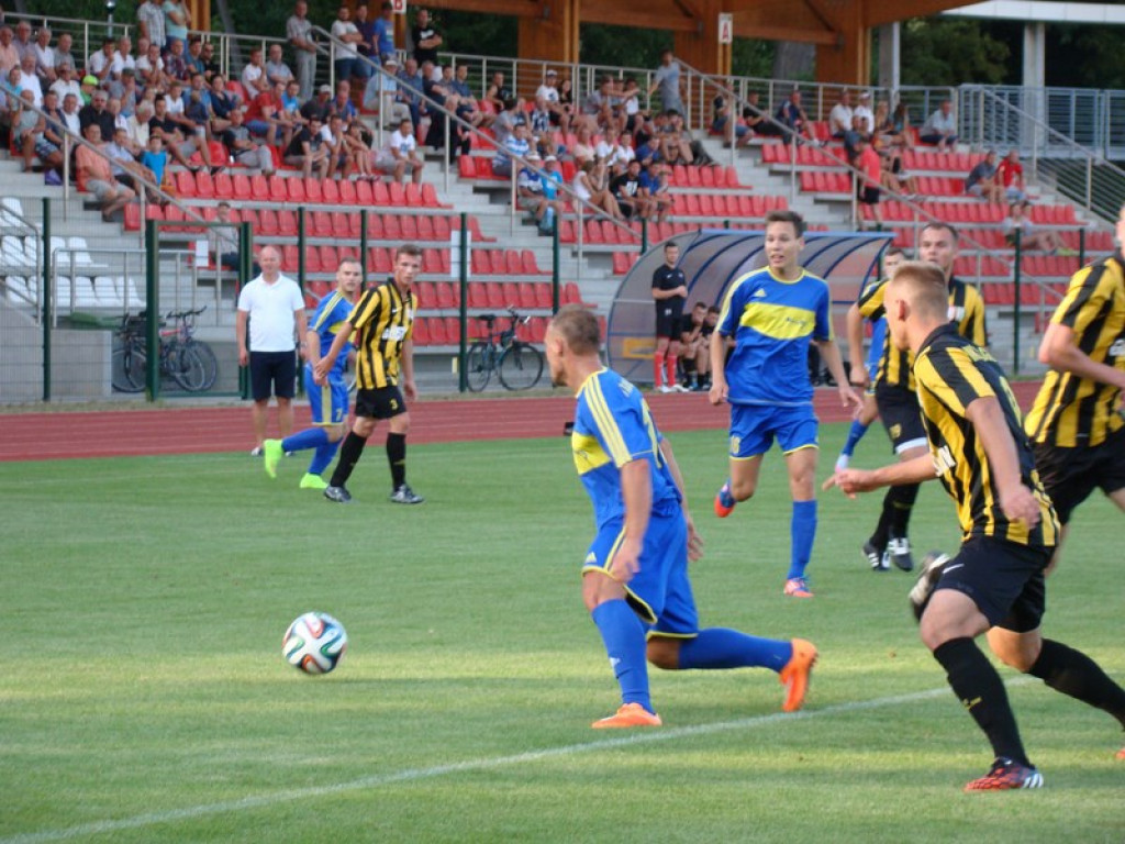 Stal Brzeg - MKS Gogolin - zadecydował karny w 94` minucie