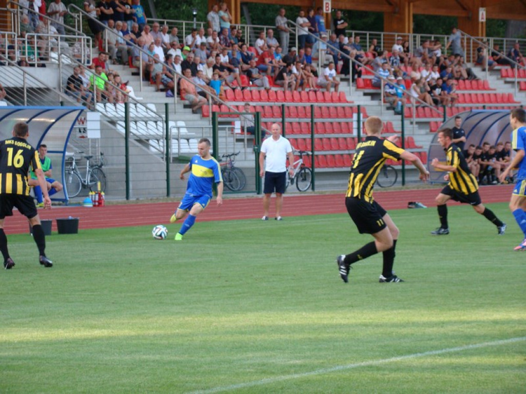 Stal Brzeg - MKS Gogolin - zadecydował karny w 94` minucie