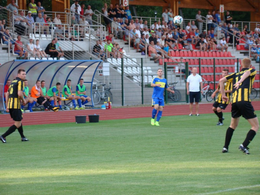 Stal Brzeg - MKS Gogolin - zadecydował karny w 94` minucie