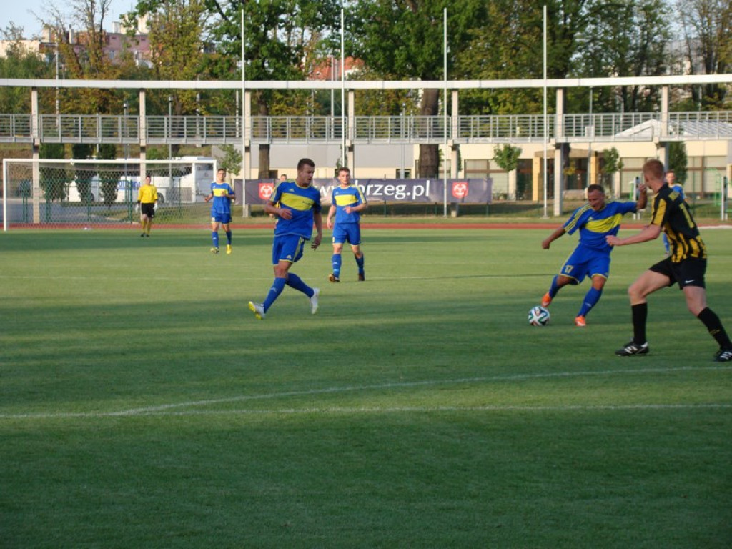 Stal Brzeg - MKS Gogolin - zadecydował karny w 94` minucie