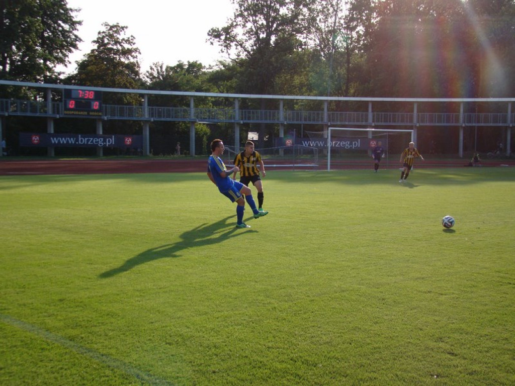 Stal Brzeg - MKS Gogolin - zadecydował karny w 94` minucie